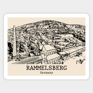 Rammelsberg - Germany Magnet
